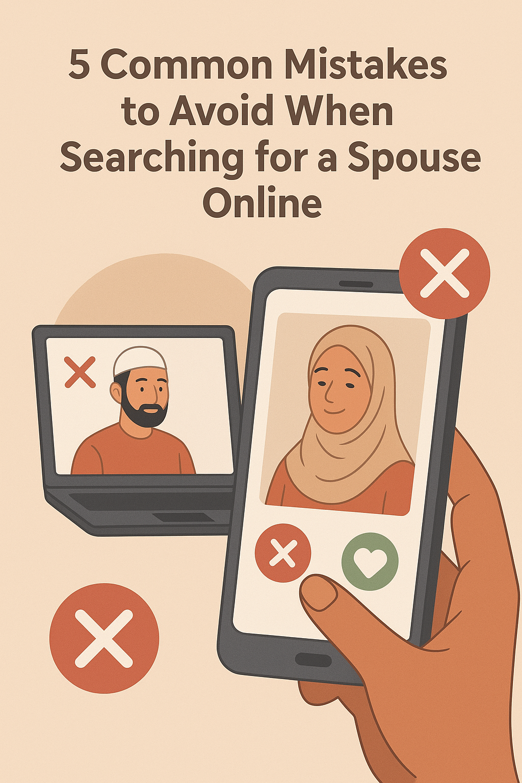 5 Common Mistakes to Avoid When Searching for a Spouse Online